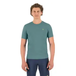 Karpos Piz De Mez T-shirt Met Korte Mouwen Blauw