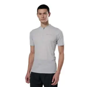 Montane Dart Nano Half Rits T-shirt Met Korte Mouwen Zilver