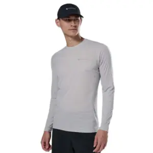 Montane Dart Nano T-shirt Met Lange Mouwen Zilver