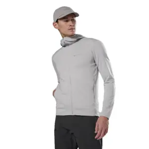 Montane Protium Lite Fleece Met Volledige Rits Zilver
