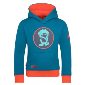 Trollkids Troll Hoodie Blauw
