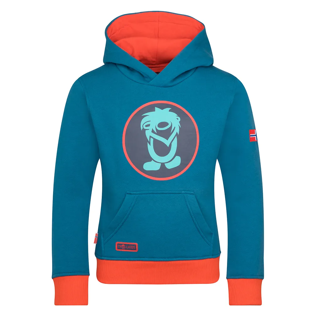 Trollkids Troll Hoodie Blauw