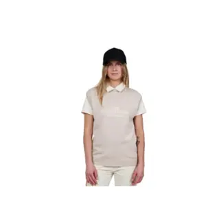 The Mountain Studio Knit Sleeveless Pullover Sweatshirt Almond Milk