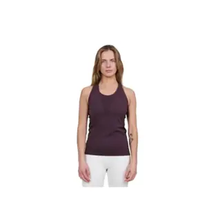The Mountain Studio Two Tone Tech Mouwloos T-shirt Fudge