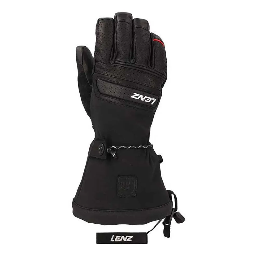 Lenz 9.0 Finger Cap Handschoenen Zwart
