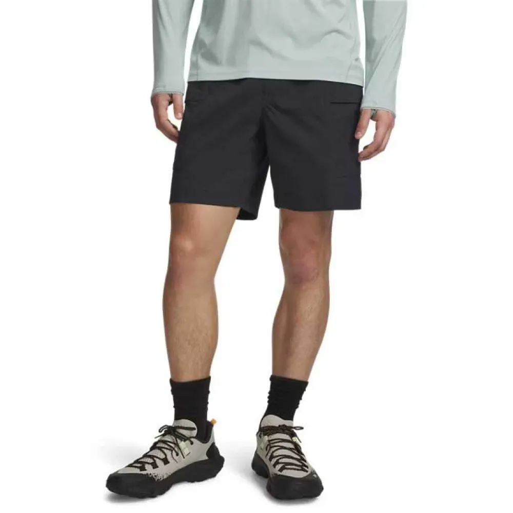 Under Armour Explore Hike Cargo Korte Broek Grijs