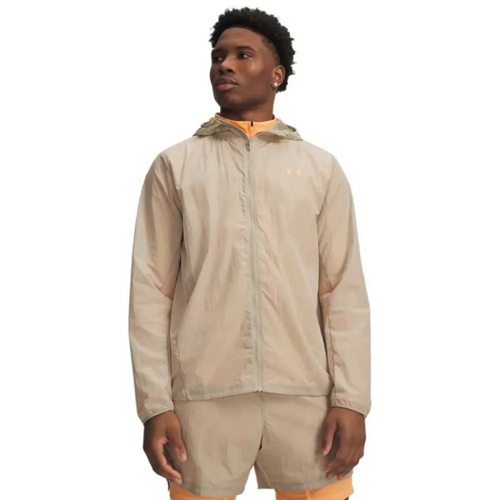 Under Armour Explore Trail Run Windshell Jas Bruin