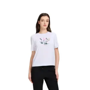 Luhta Annis T-shirt Met Korte Mouwen Wit