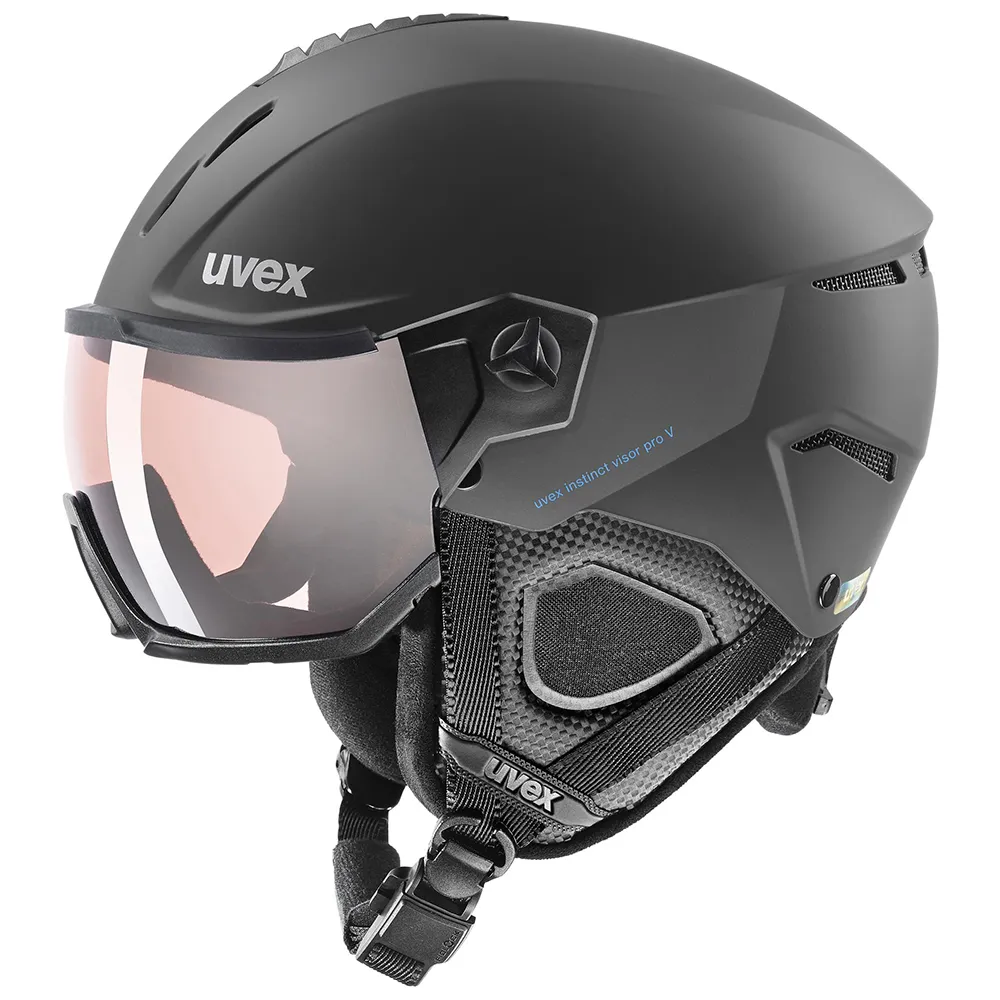 Uvex Instinct Visor Pro Variomatic Helm Zwart