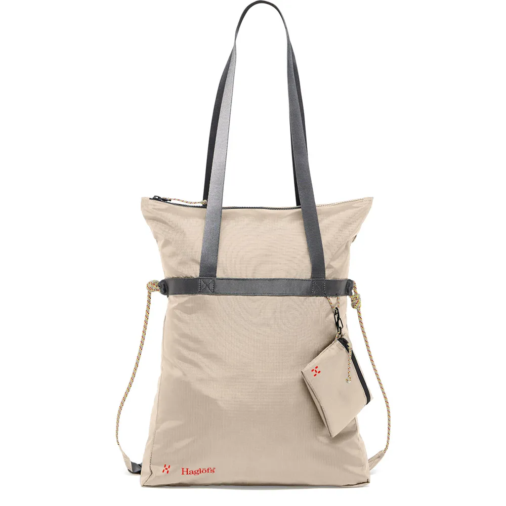 Haglofs Brand Tote Tas Beige