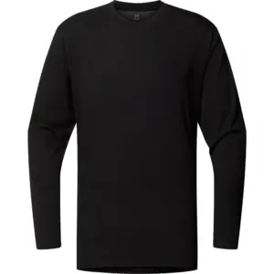 Haglofs Kaise Wool T-shirt Met Lange Mouwen Zwart