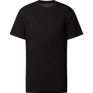 Haglofs Kaise Wool T-shirt Met Korte Mouwen Zwart