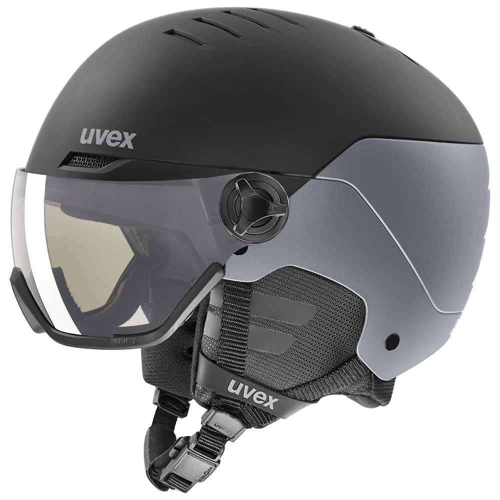 Uvex Wanted Visor Pro Variomatic Helm Zilver