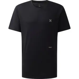 Haglofs Outsiders Graphic T-shirt Met Korte Mouwen Zwart