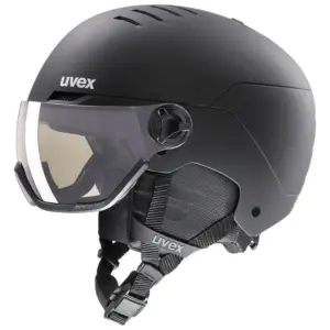 Uvex Wanted Visor Pro Variomatic Vrouwenhelm Zwart