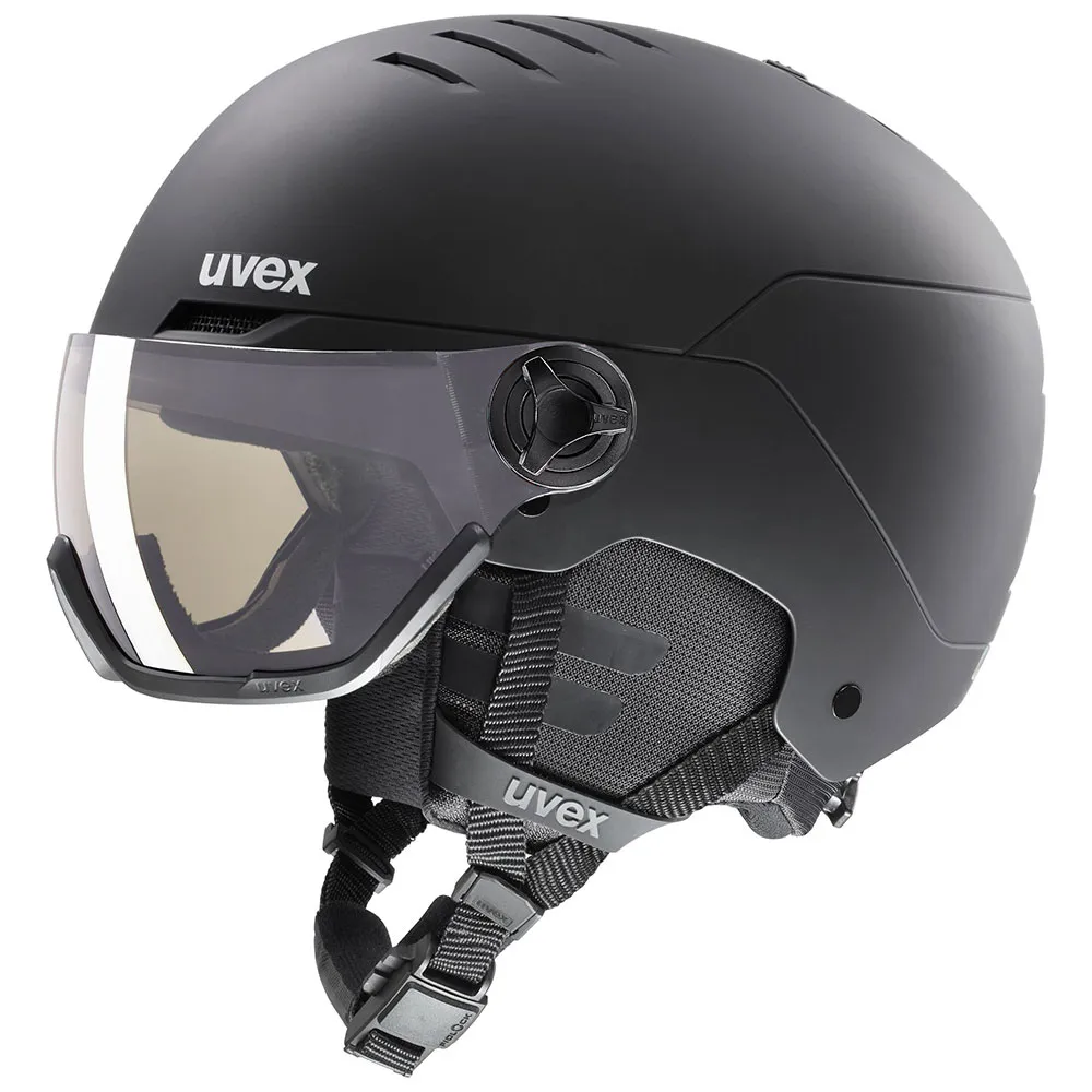 Uvex Wanted Visor Pro Variomatic Vrouwenhelm Zwart