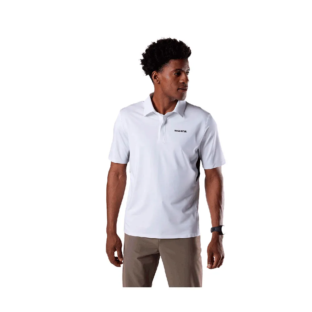 Rossignol Lycian Korte Mouw Poloshirt Wit