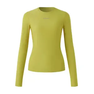 Jelenew Merino Lange Mouwen Basislaag Geel