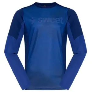 Sweet Protection Hunter Ii Trail T-shirt Met Lange Mouwen Blauw