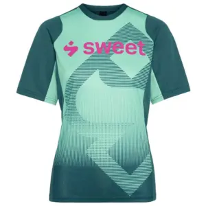Sweet Protection Hunter Ii Trail T-shirt Met Korte Mouwen Turquoise