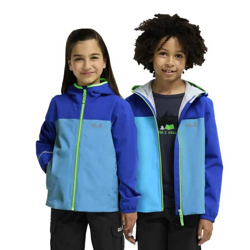 Jack Wolfskin Adventuretribe 2l Jas Blauw