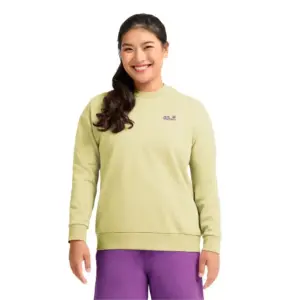 Jack Wolfskin Celebrate The Crewneck Sweatshirt Paw Daisy