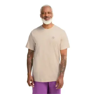 Jack Wolfskin Celebrate The T-shirt Met Korte Mouwen Paw Trail Oyster
