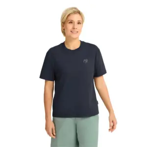 Jack Wolfskin Curious T-shirt Met Korte Mouwen Marineblauw