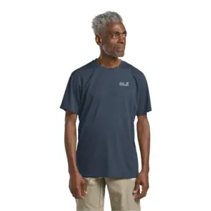 Jack Wolfskin Delgami T-shirt Met Korte Mouwen Midnight Sky