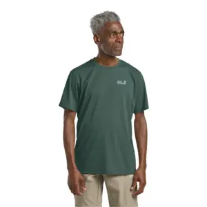 Jack Wolfskin Delgami T-shirt Met Korte Mouwen Sago Palm
