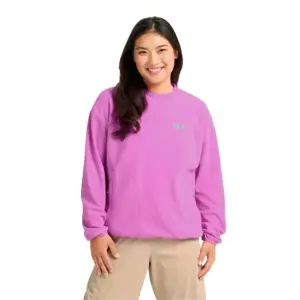 Jack Wolfskin Find The Wild Crewneck Sweatshirt Foxglove