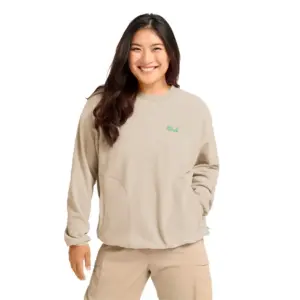 Jack Wolfskin Find The Wild Crewneck Sweatshirt Oyster