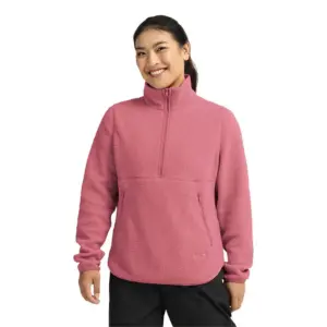 Jack Wolfskin Lite Curl Fleece Met Halve Rits Evening Primrose