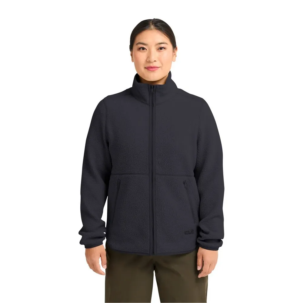 Jack Wolfskin Lite Curl Jas Blauw