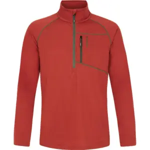 Protest Kody Half Rits Lange Mouw T-shirt Rood