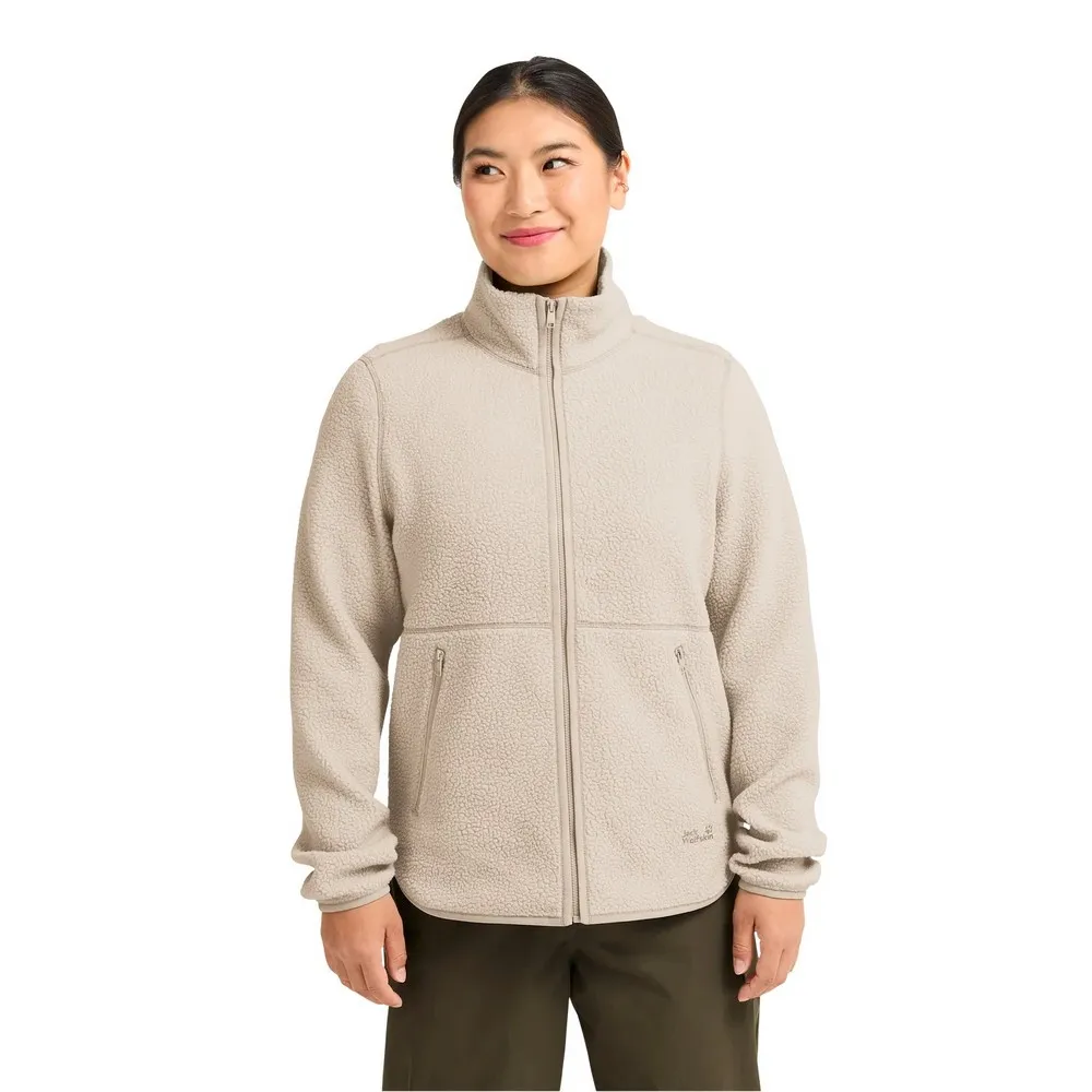 Jack Wolfskin Lite Curl Jas Oyster