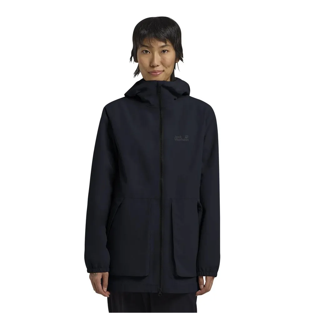 Jack Wolfskin Terraview 2l Parka Marineblauw