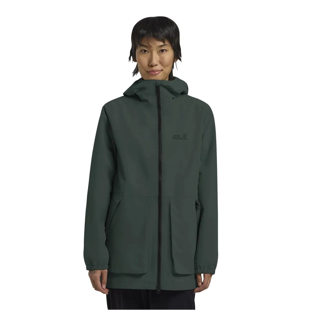 Jack Wolfskin Terraview 2l Parka Sago Palm