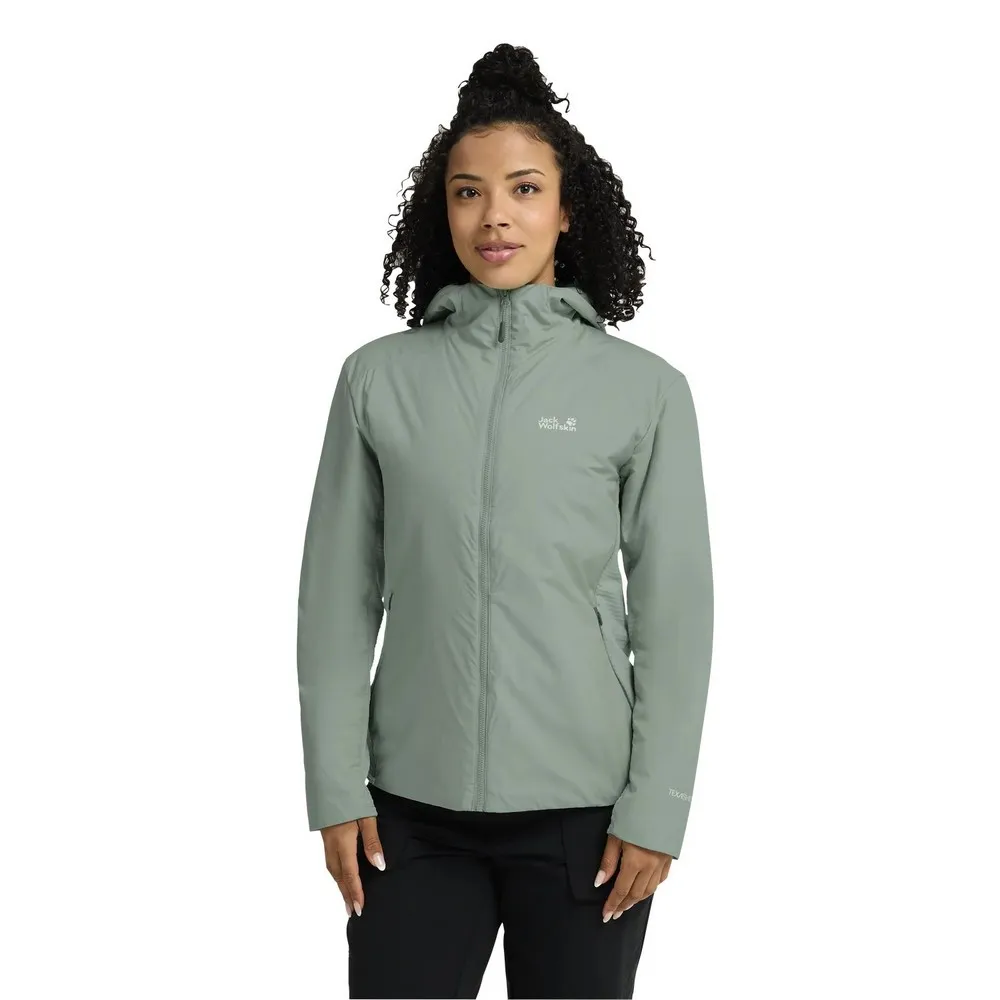 Jack Wolfskin Trail Light Hybrid Jas Groen