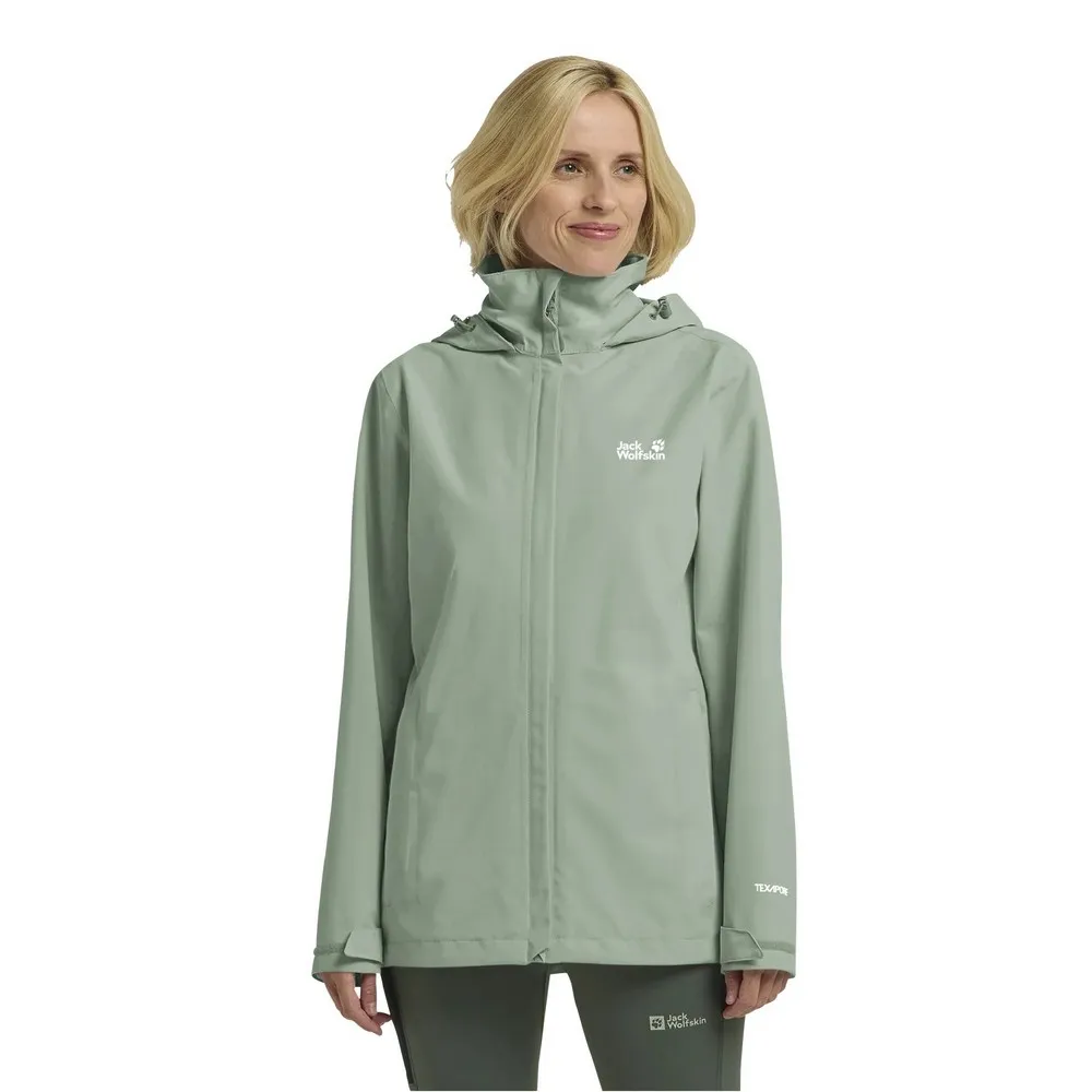 Jack Wolfskin Trailtime 2l Jas Groen