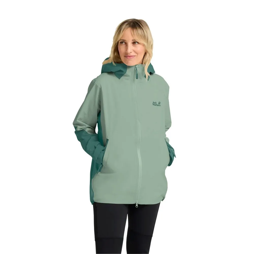 Jack Wolfskin Unbound Adventure 2l Jas Groen