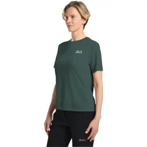 Jack Wolfskin Vonnan Graphic T-shirt Met Korte Mouwen Outdoor Sago Palm