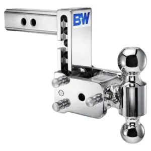 B&w Ts10037c Trekhaak Met Dubbele Kogel 50.8×58.7 Mm Chrome