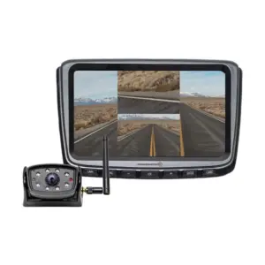 Brandmotion Draadloos Hd-observatiesysteem Met 7´´ Dvd-monitor Zwart