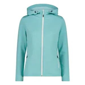 Cmp 30e9676 Fleece Met Kap Lagoon Mel.