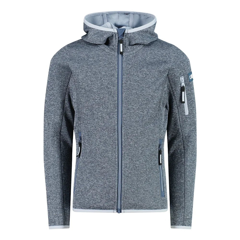 Cmp 30h5905 Fleece Met Kap Blauw