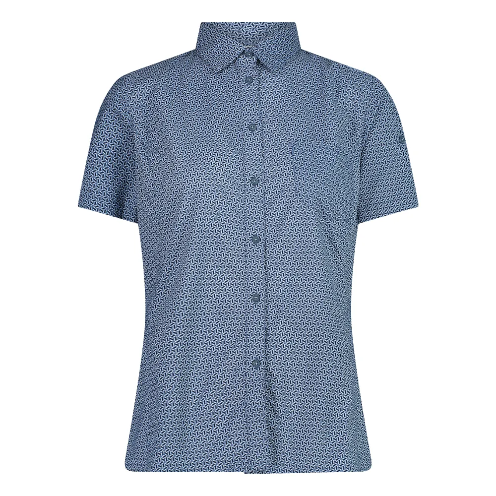 Cmp 34s6316 Overhemd Met Korte Mouwen Blauw