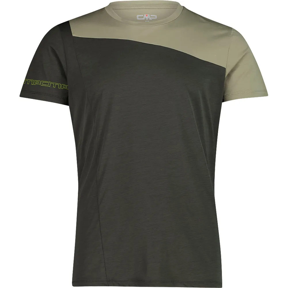 Cmp 35c6636 T-shirt Met Korte Mouwen Pine