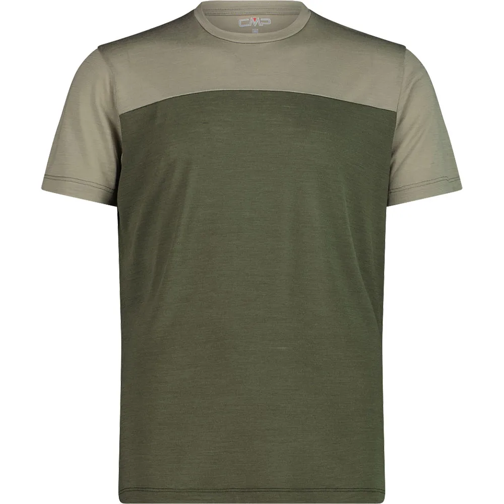 Cmp 35n6887 T-shirt Met Korte Mouwen Pine