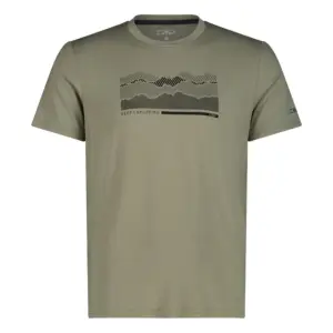 Cmp 38t6457 T-shirt Met Korte Mouwen Sage